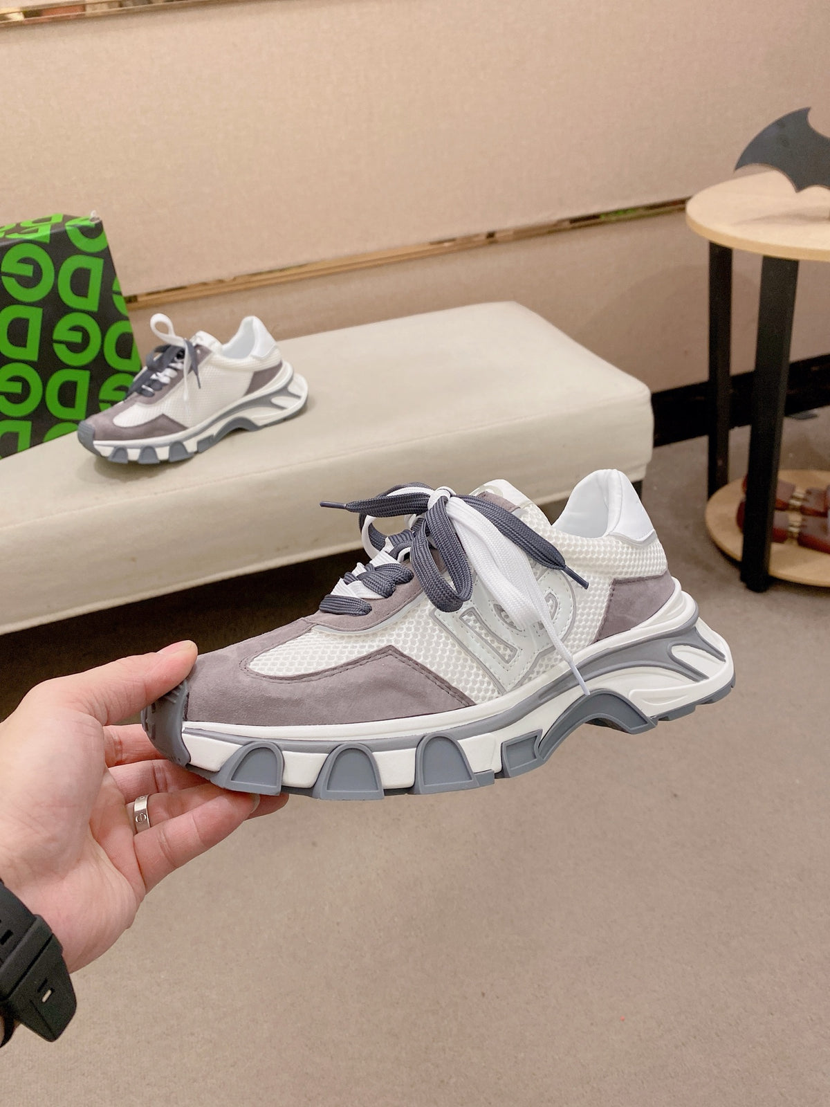 Dolce & Gabbana DG Couple's Athletic Casual Sneakers