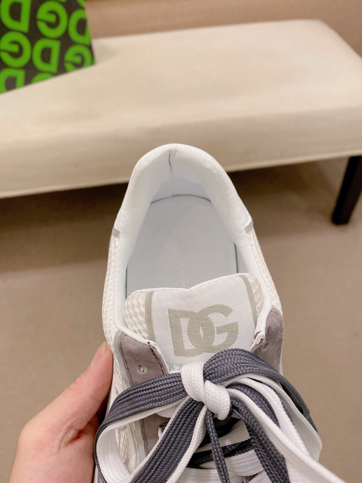 Dolce & Gabbana DG Couple's Athletic Casual Sneakers