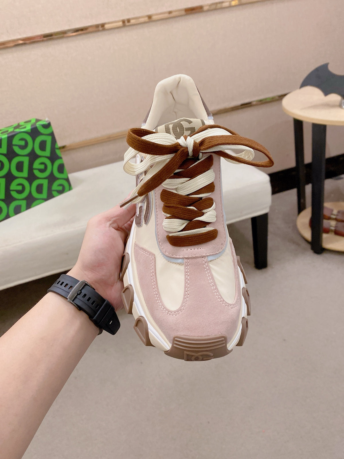 Dolce & Gabbana DG Couple's Athletic Casual Sneakers