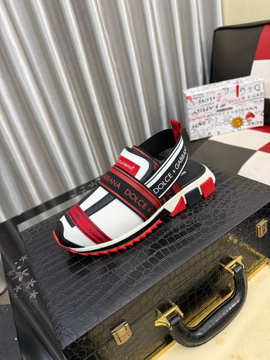 Dolce & Gabbana DG Men's PVC Slides with Molded TPU Sole