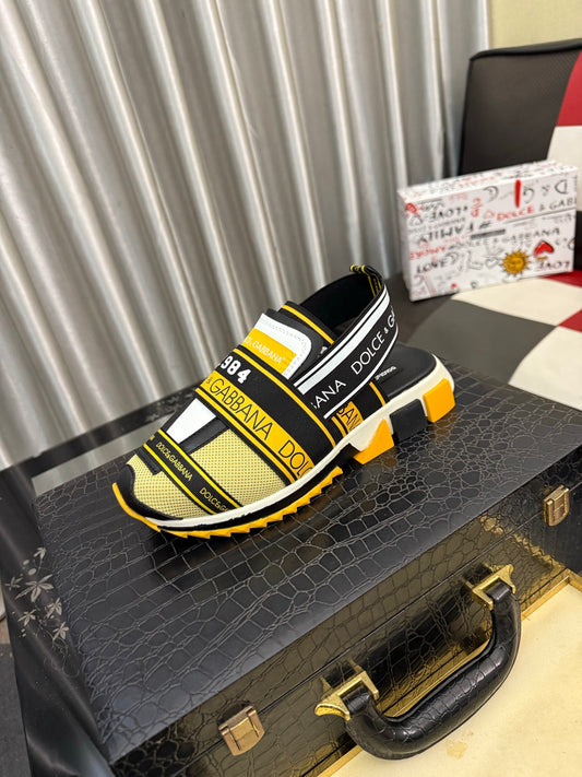 Dolce & Gabbana DG Men's PVC Slides with Molded TPU Sole