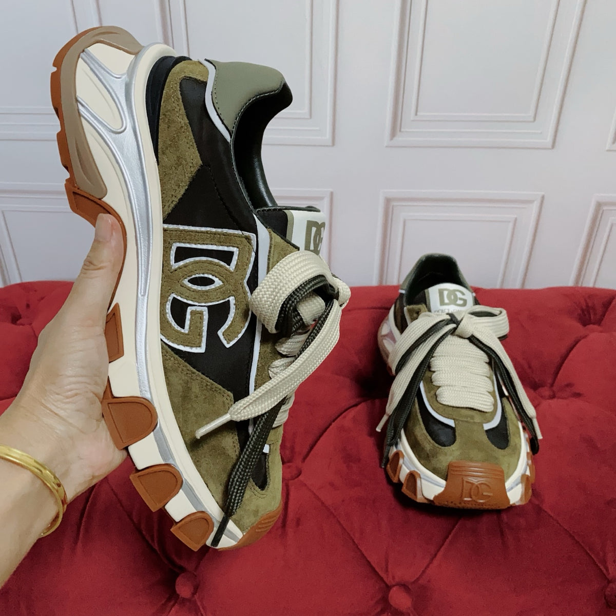 Dolce & Gabbana DG Country Road Chunky Casual Sneakers
