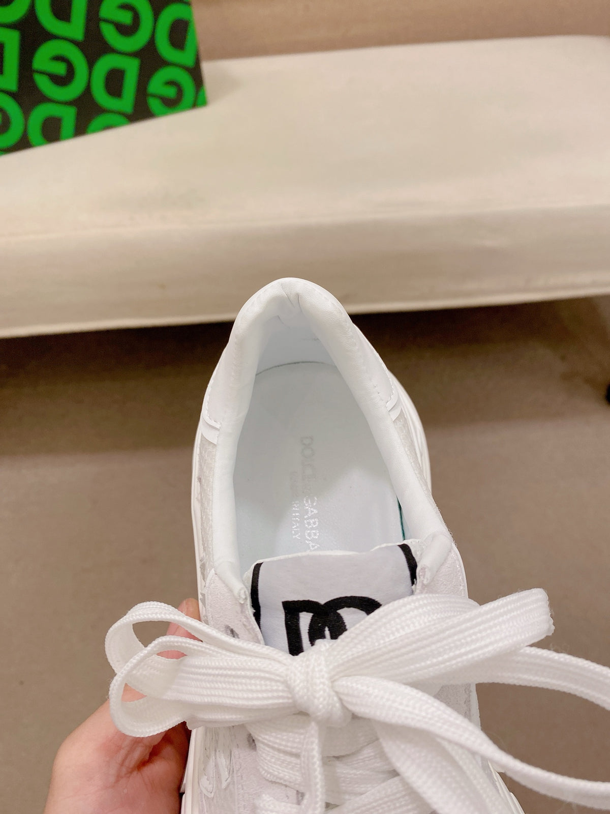 Dolce & Gabbana DG Couple's Athletic Casual Sneakers