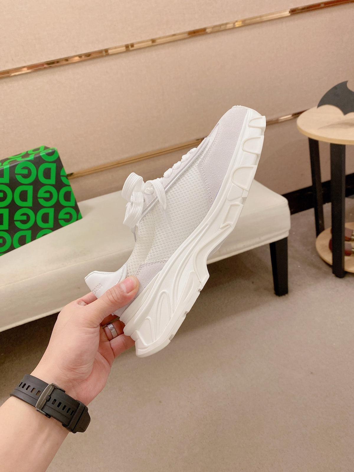 Dolce & Gabbana DG Couple's Athletic Casual Sneakers