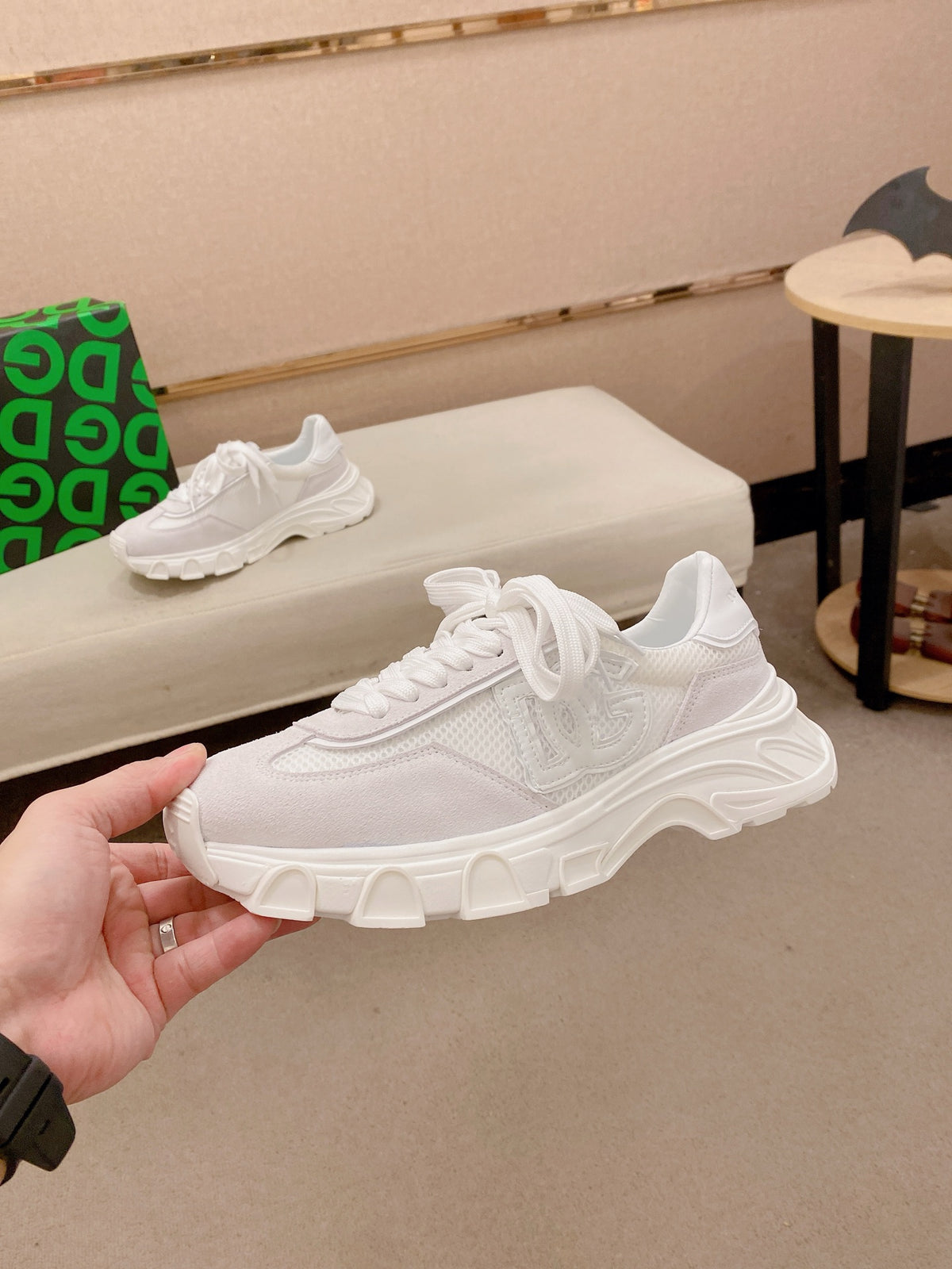Dolce & Gabbana DG Couple's Athletic Casual Sneakers
