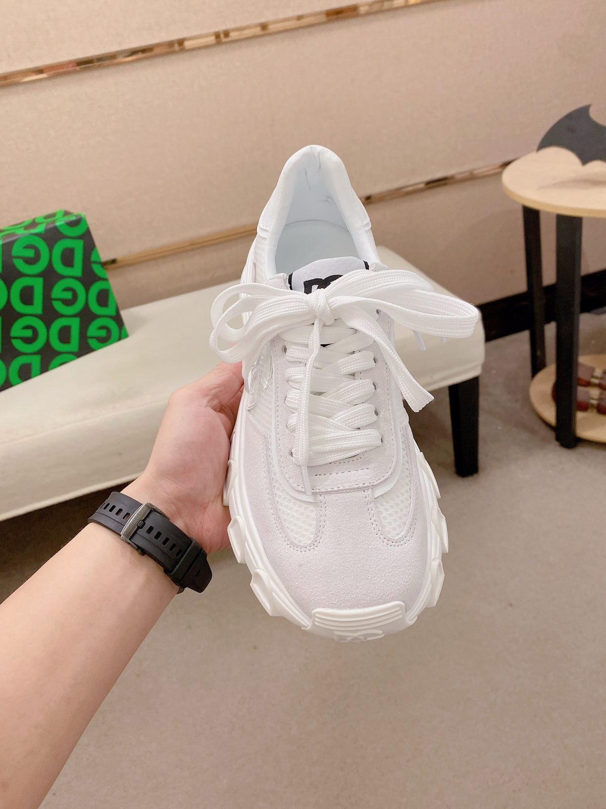 Dolce & Gabbana DG Couple's Athletic Casual Sneakers