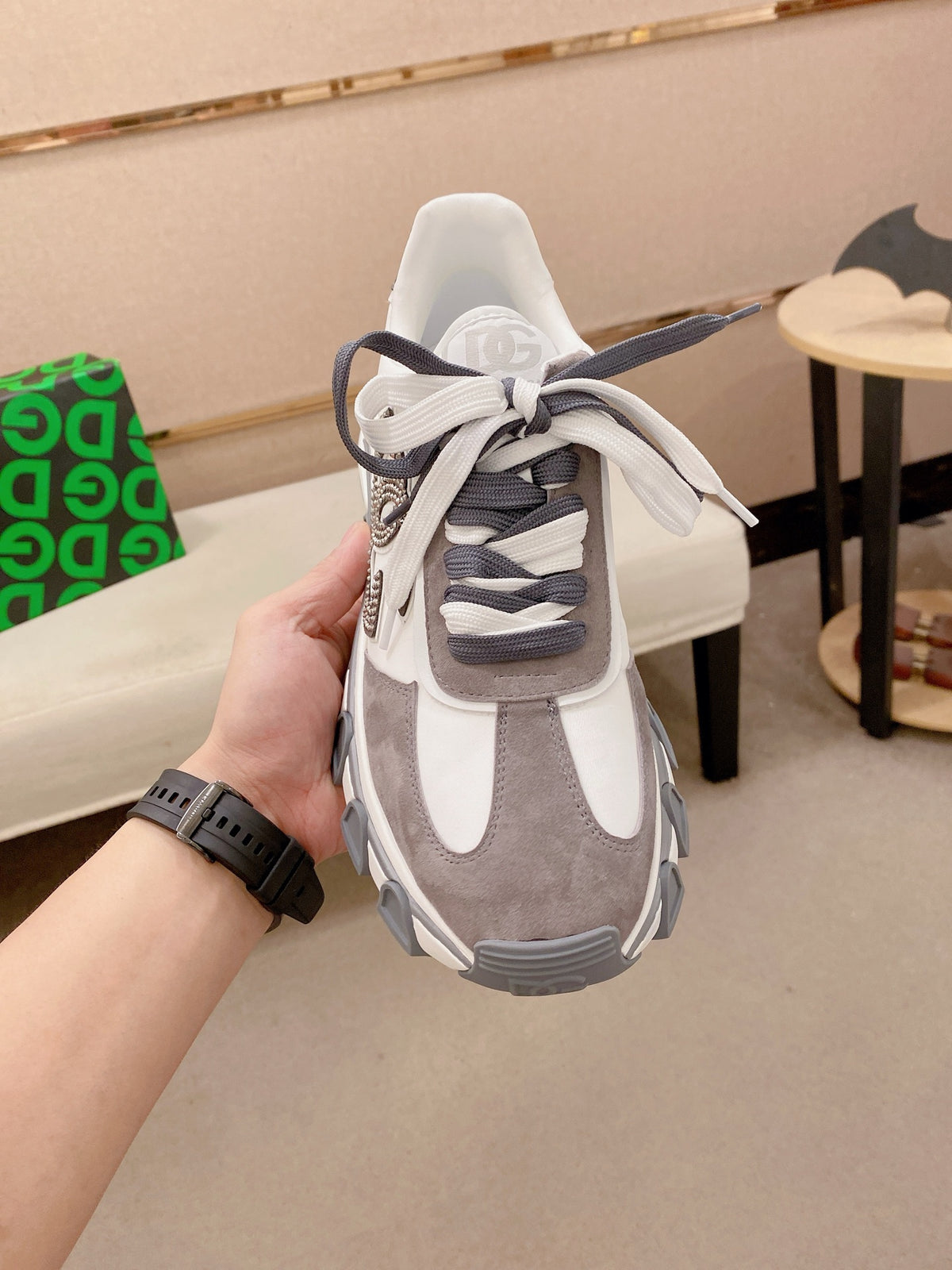 Dolce & Gabbana DG Couple's Athletic Casual Sneakers