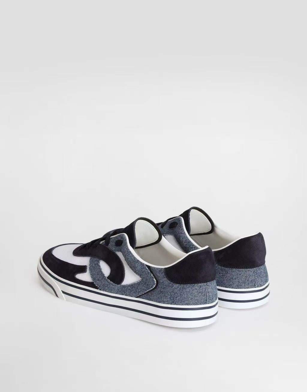 Dolce & Gabbana DG Men's Multi-Material Casual Sneakers 4 Colors