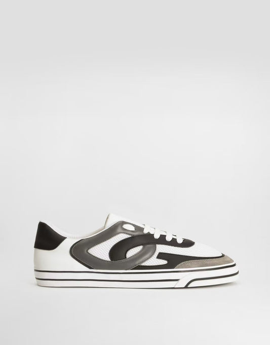Dolce & Gabbana DG Men's Multi-Material Casual Sneakers 4 Colors