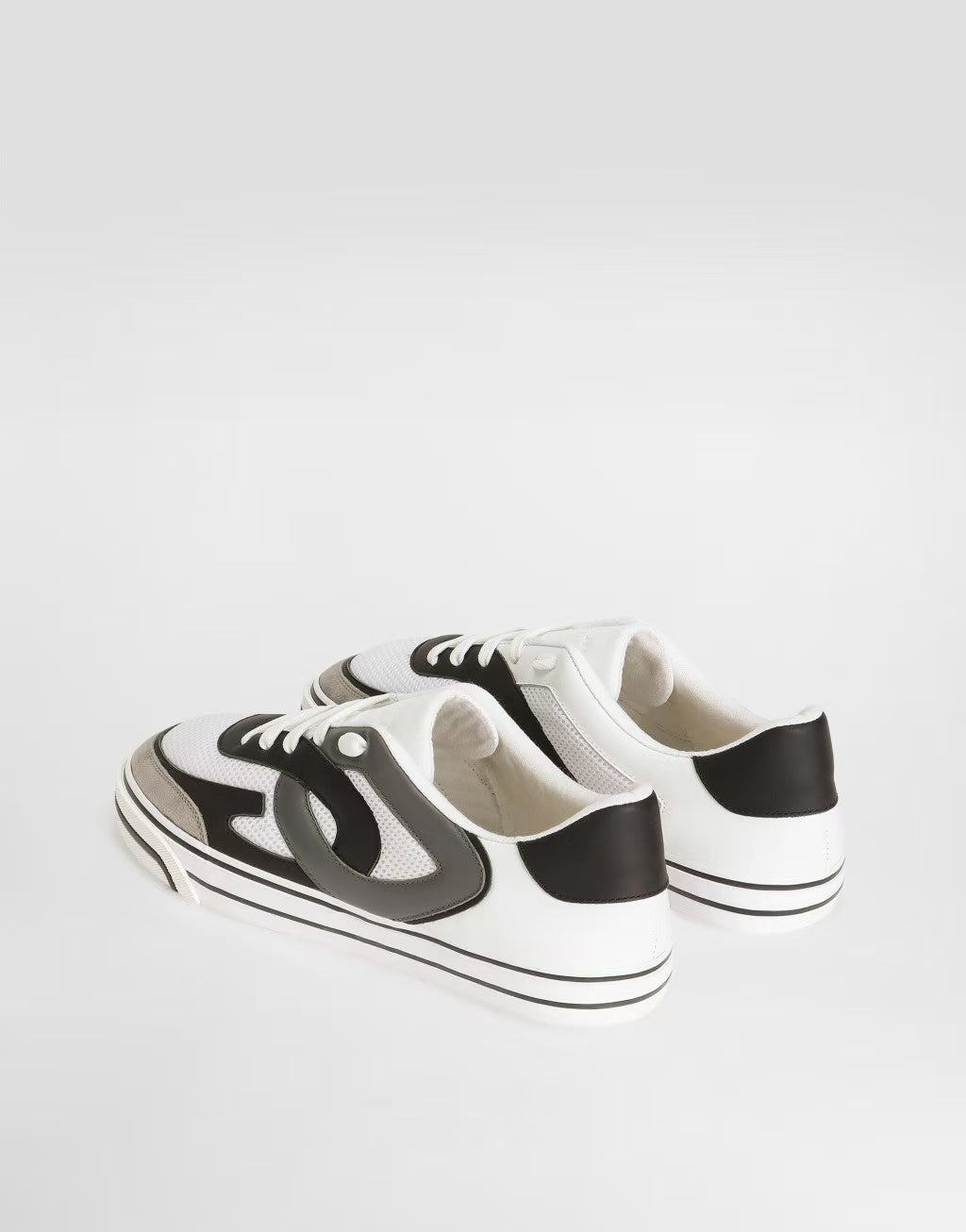 Dolce & Gabbana DG Men's Multi-Material Casual Sneakers 4 Colors