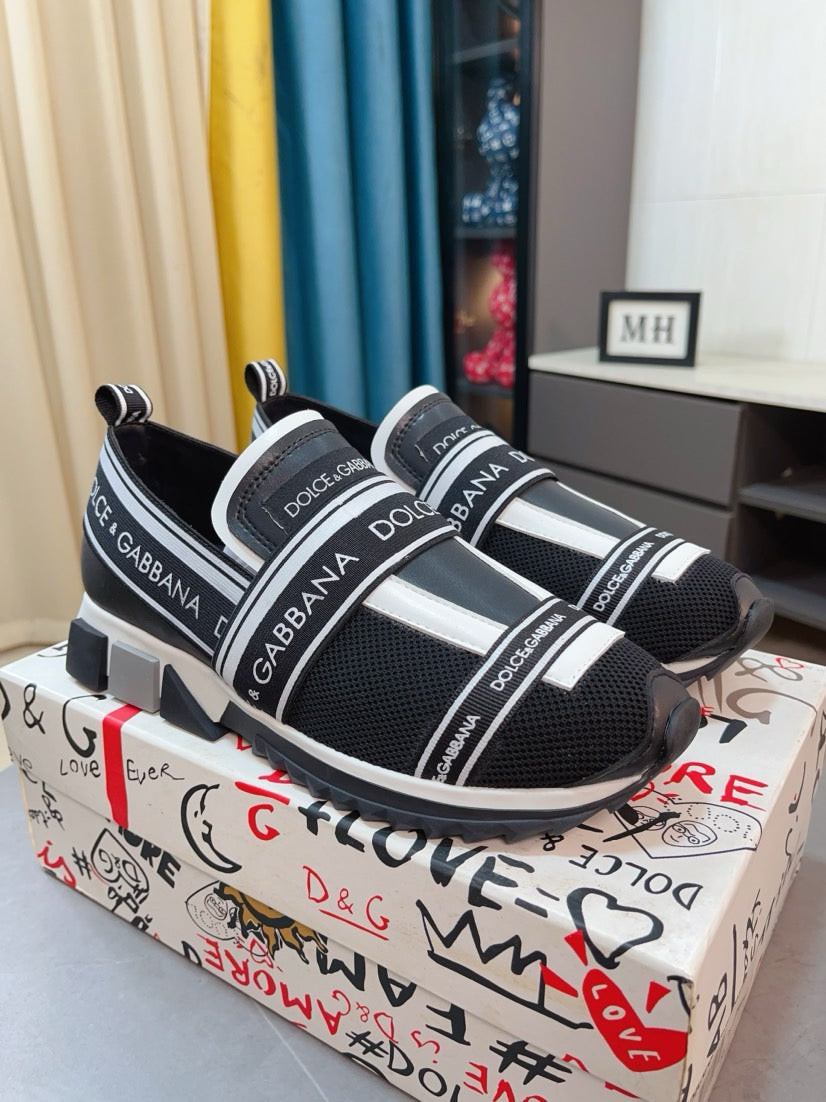 Dolce & Gabbana DG Men's Knit Casual Shoes