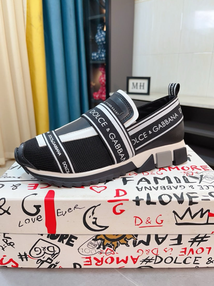 Dolce & Gabbana DG Men's Knit Casual Shoes