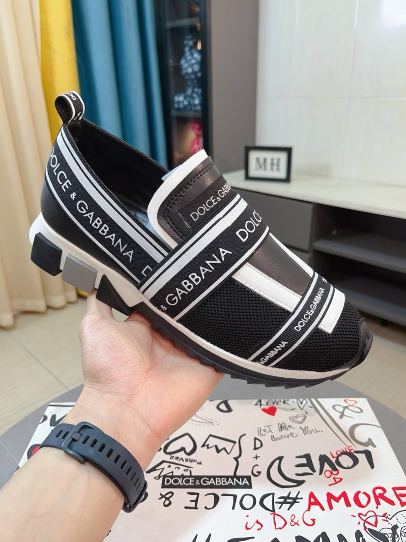Dolce & Gabbana DG Men's Knit Casual Shoes