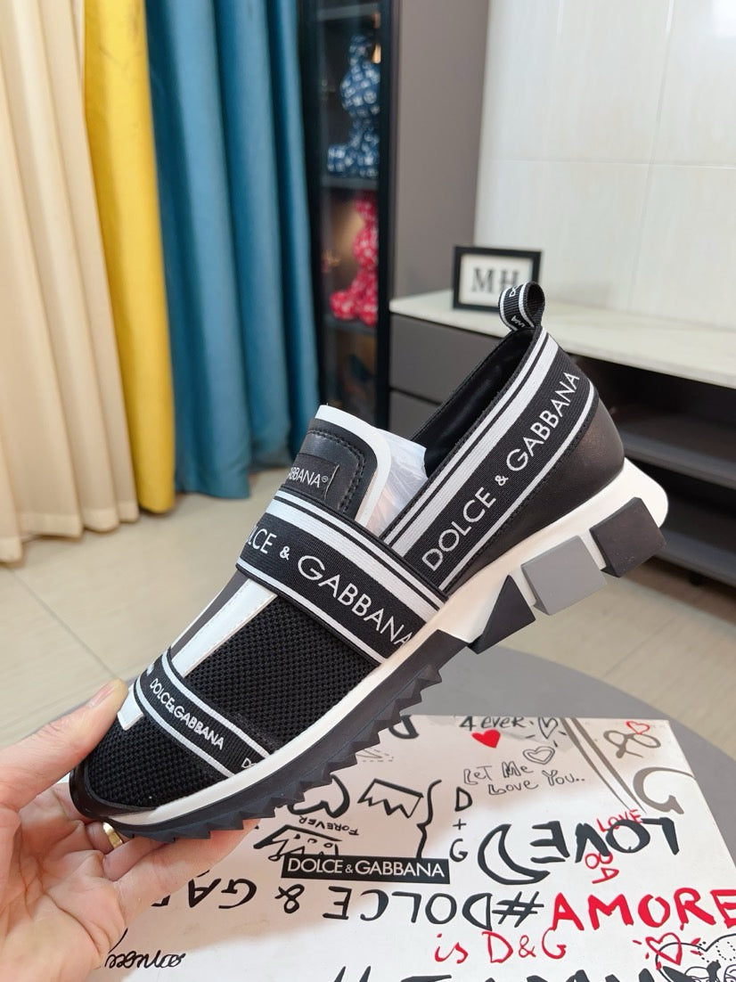 Dolce & Gabbana DG Men's Knit Casual Shoes