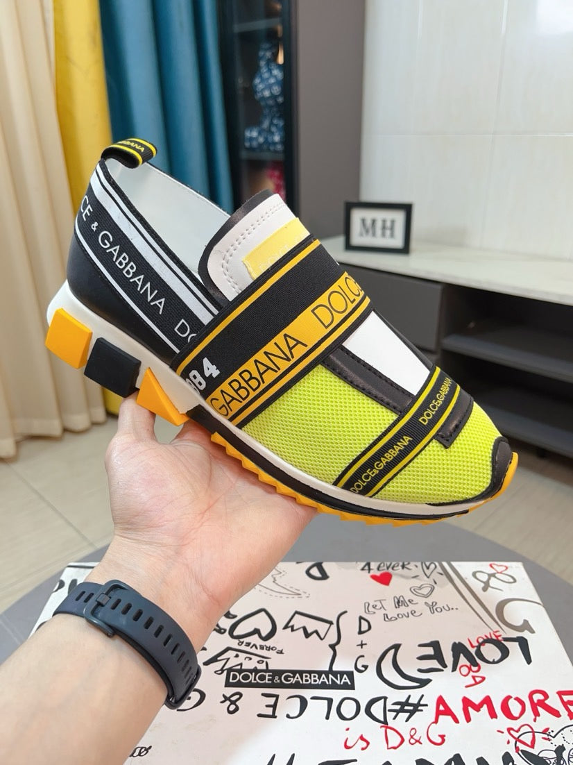Dolce & Gabbana DG Men's Knit Casual Shoes