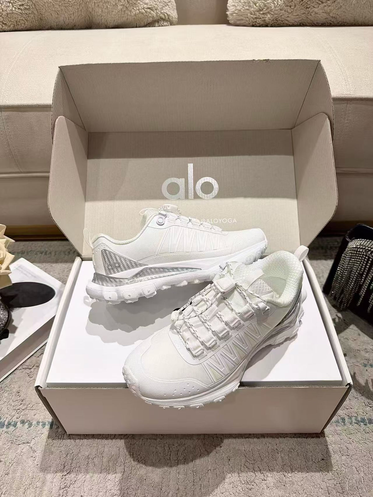 Salomon x CDG Chunky Mesh Sneakers for Women