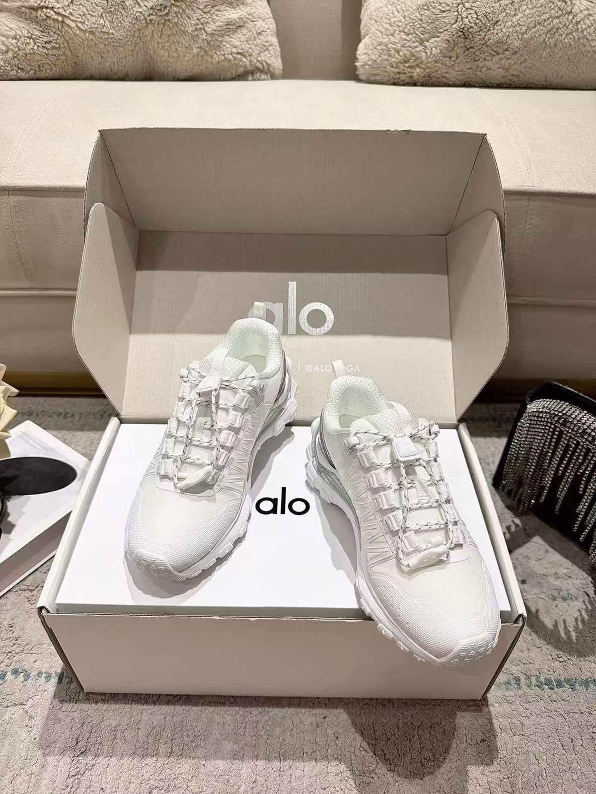 Salomon x CDG Chunky Mesh Sneakers for Women