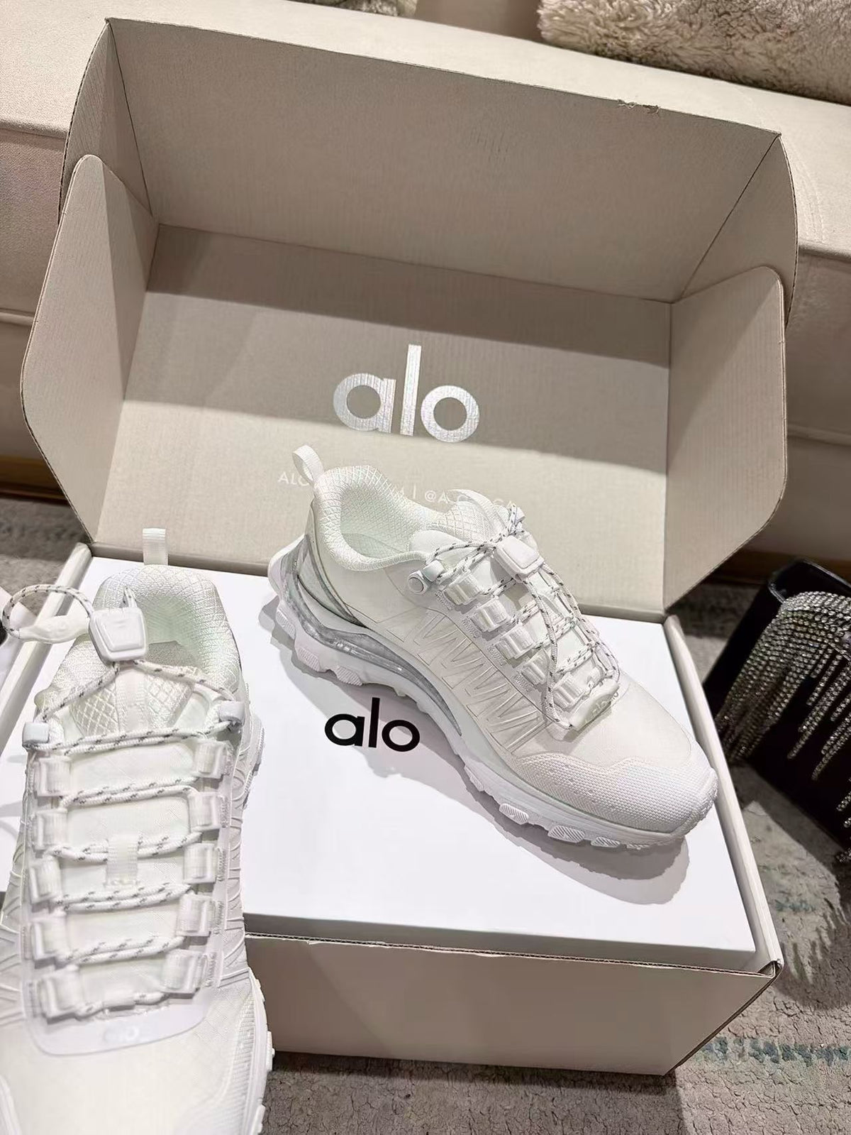 Salomon x CDG Chunky Mesh Sneakers for Women