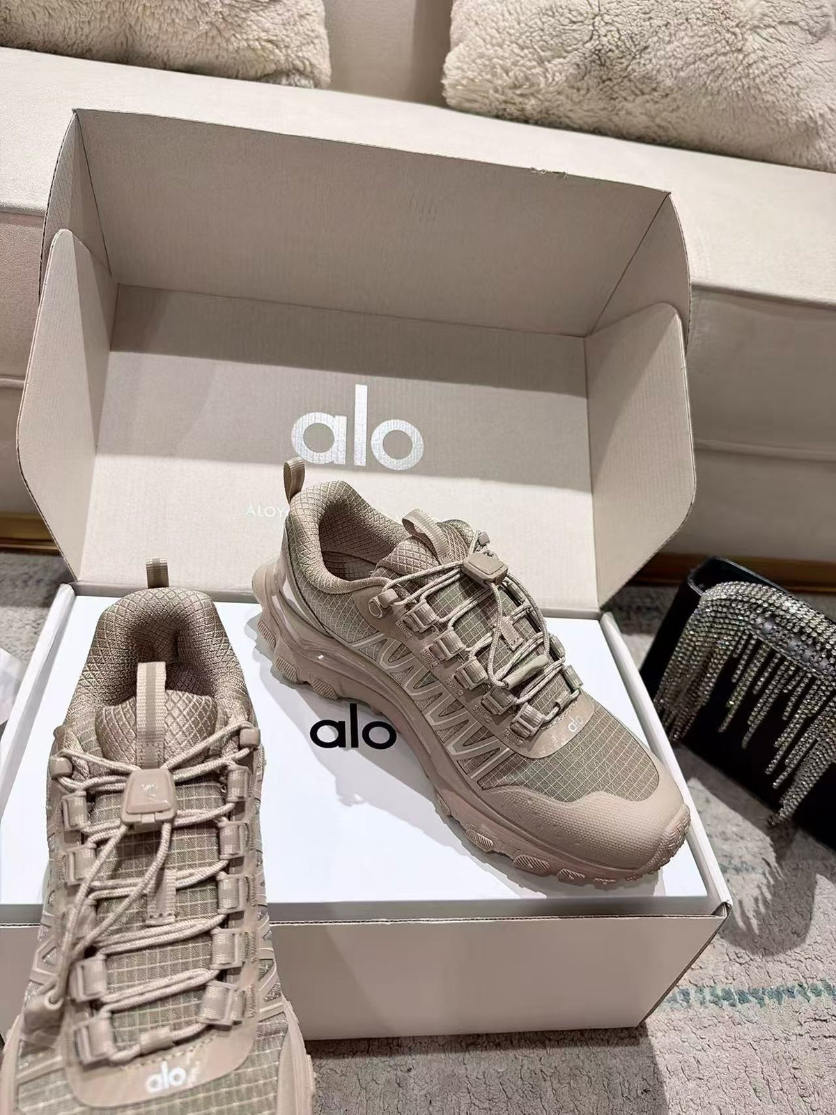 Salomon x CDG Chunky Mesh Sneakers for Women