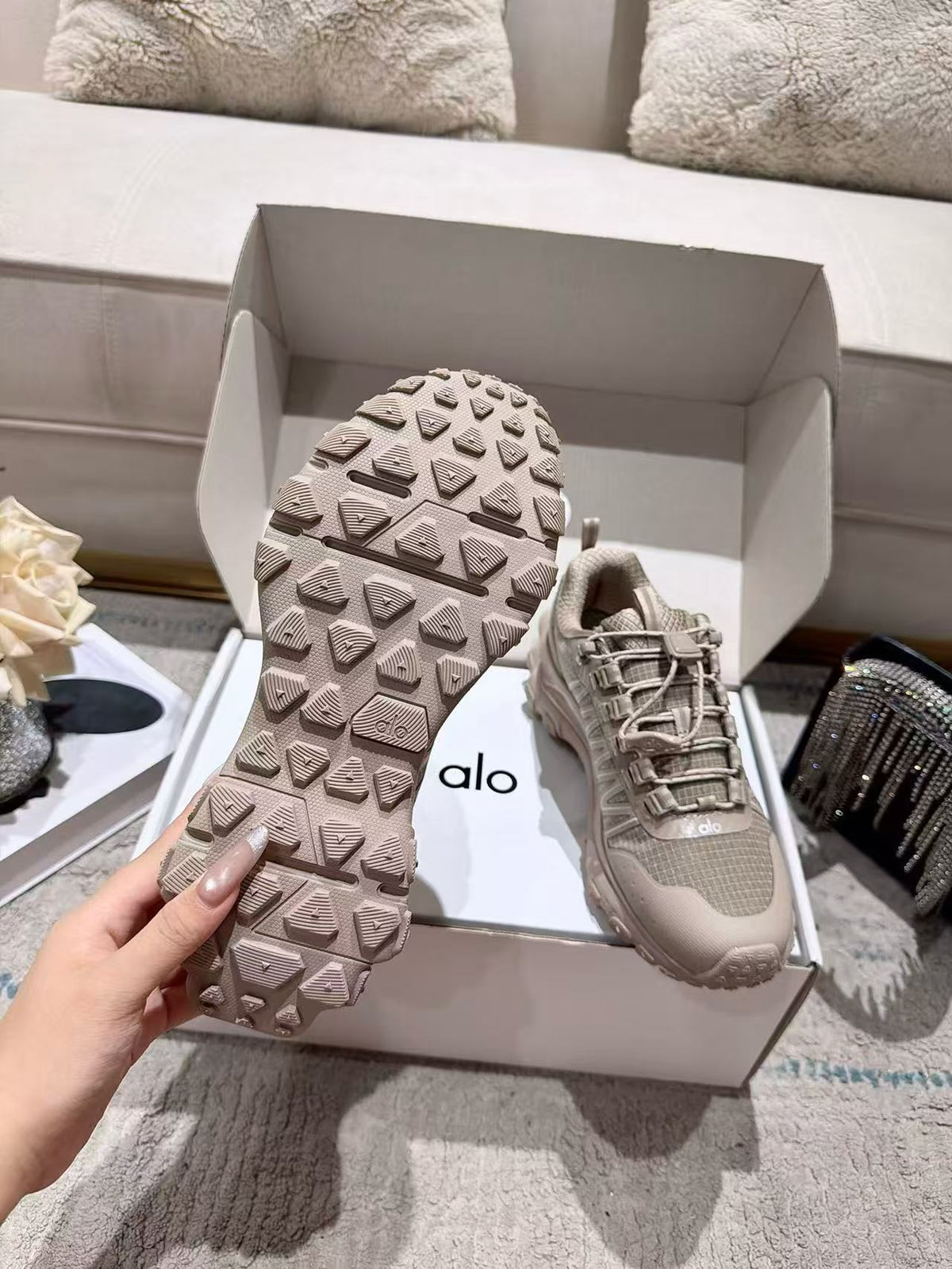 Salomon x CDG Chunky Mesh Sneakers for Women