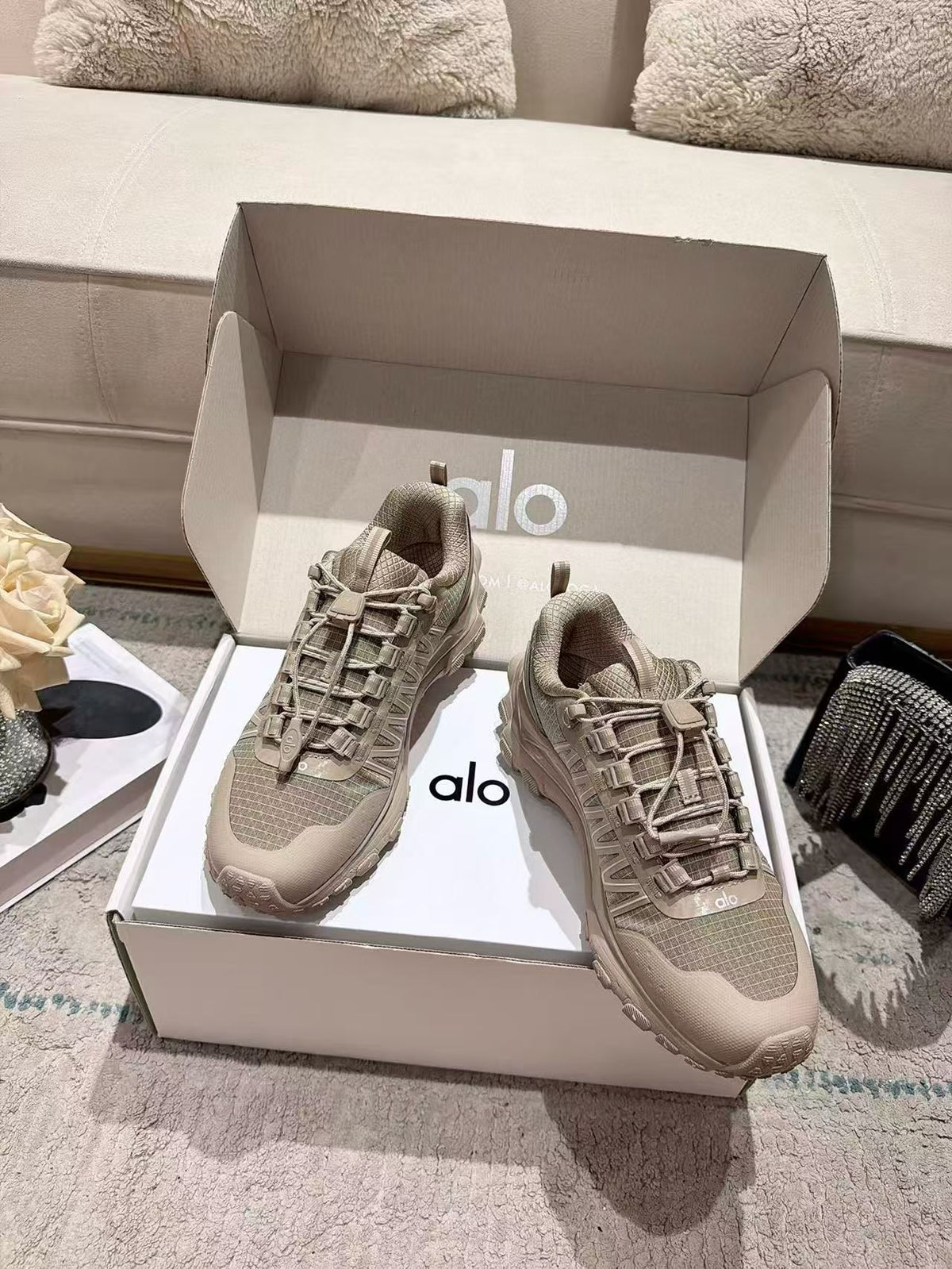 Salomon x CDG Chunky Mesh Sneakers for Women