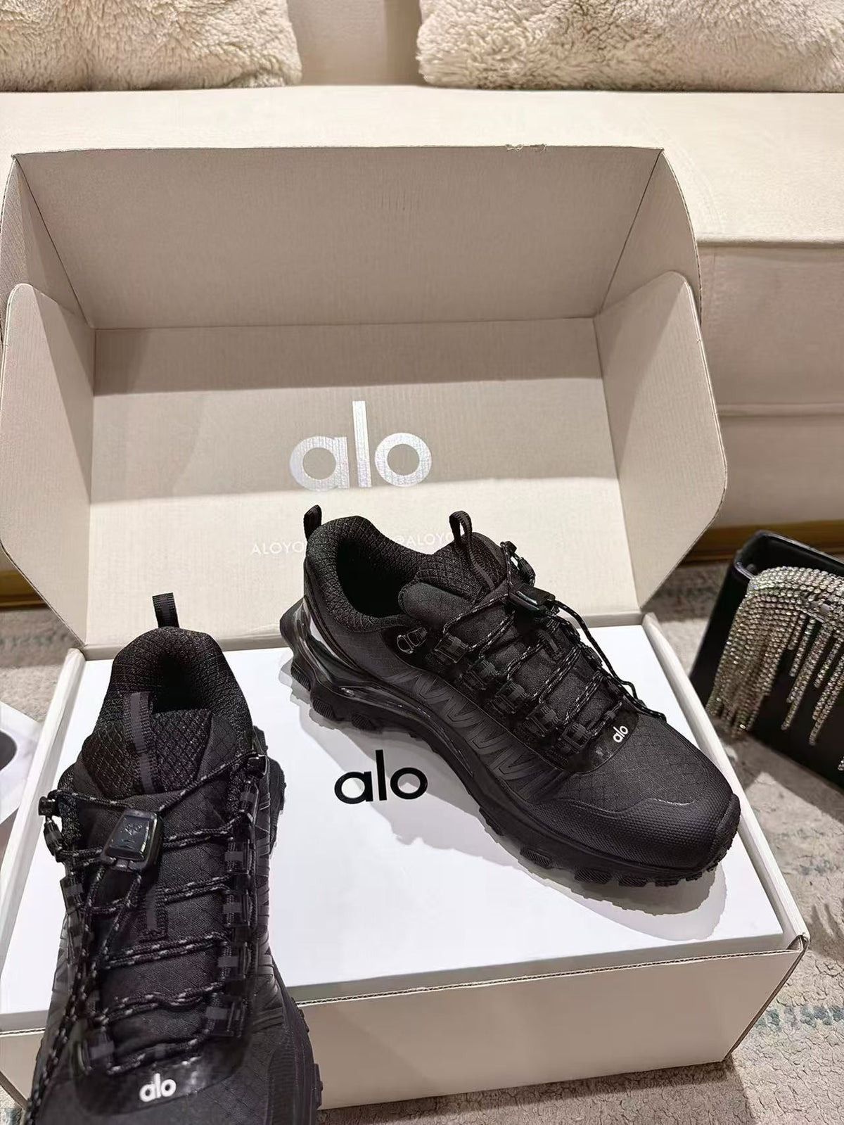 Salomon x CDG Chunky Mesh Sneakers for Women