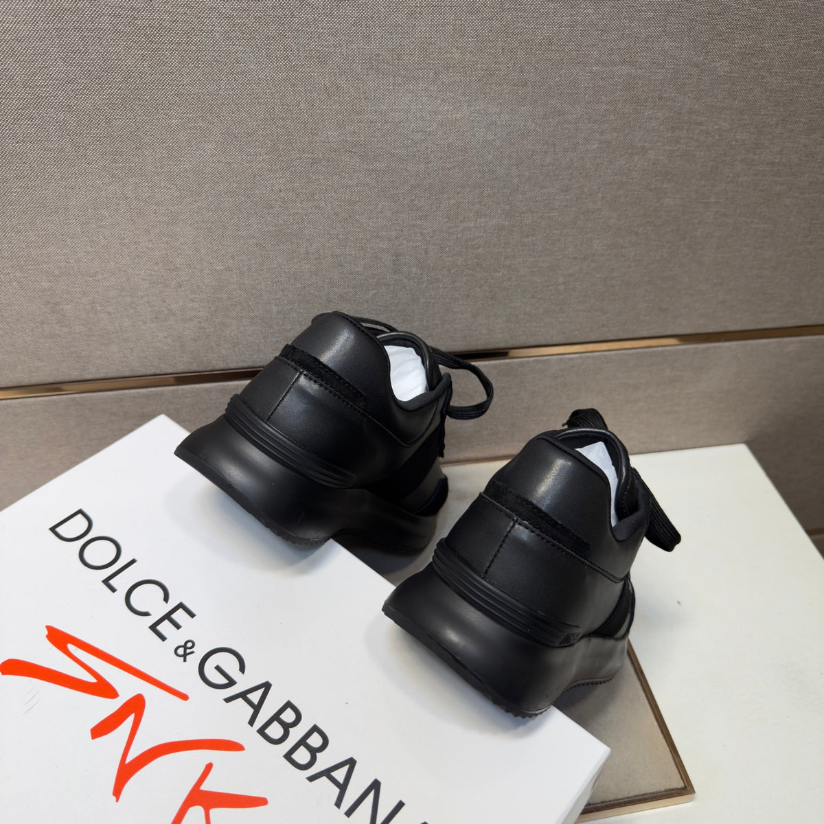 Dolce & Gabbana DG Men's Multi-Material Casual Sneakers 3 Colors