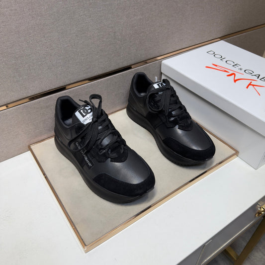 Dolce & Gabbana DG Men's Multi-Material Casual Sneakers 3 Colors
