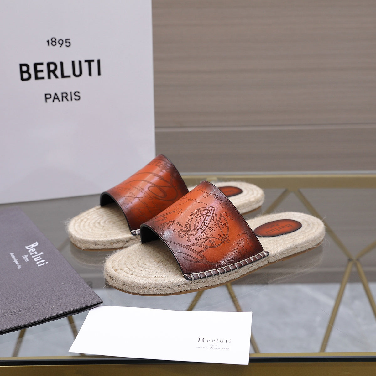 Berluti Men's Edge-Last Leather Casual Shoes