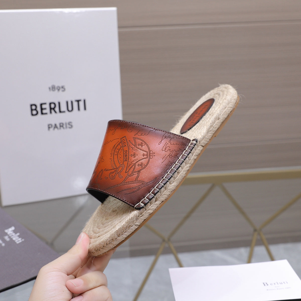 Berluti Men's Edge-Last Leather Casual Shoes