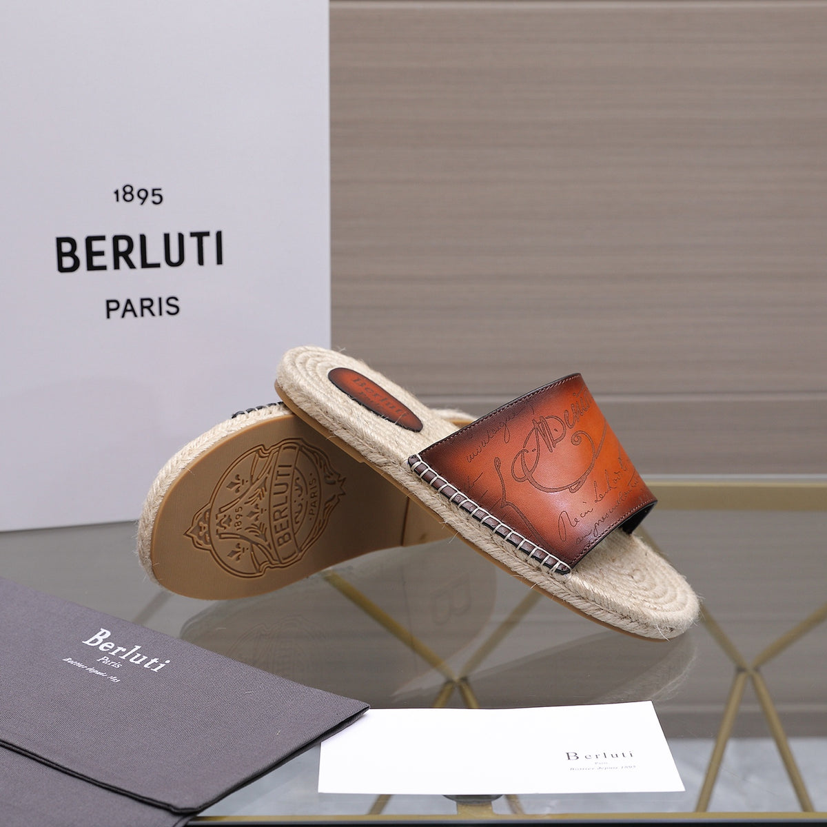 Berluti Men's Edge-Last Leather Casual Shoes