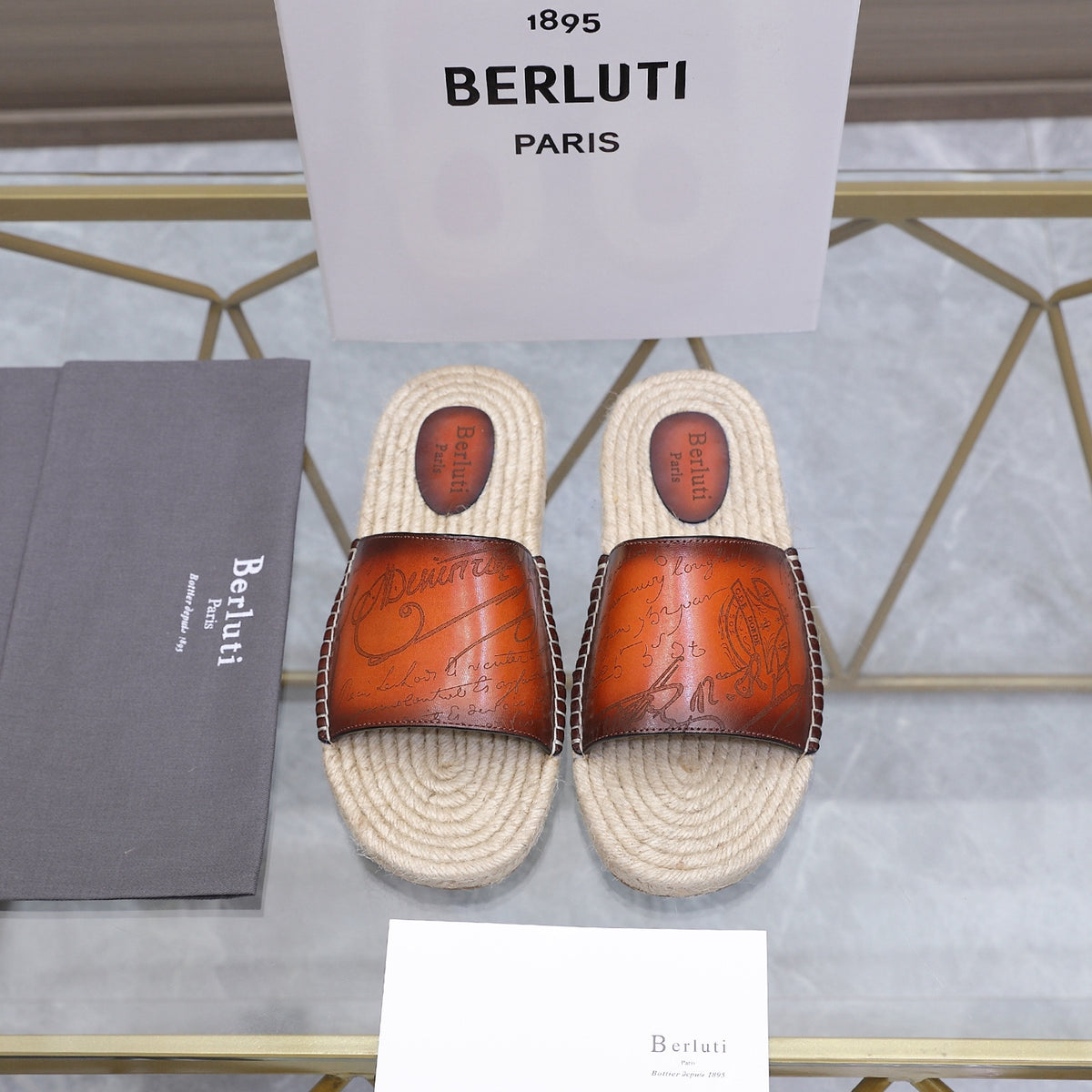 Berluti Men's Edge-Last Leather Casual Shoes
