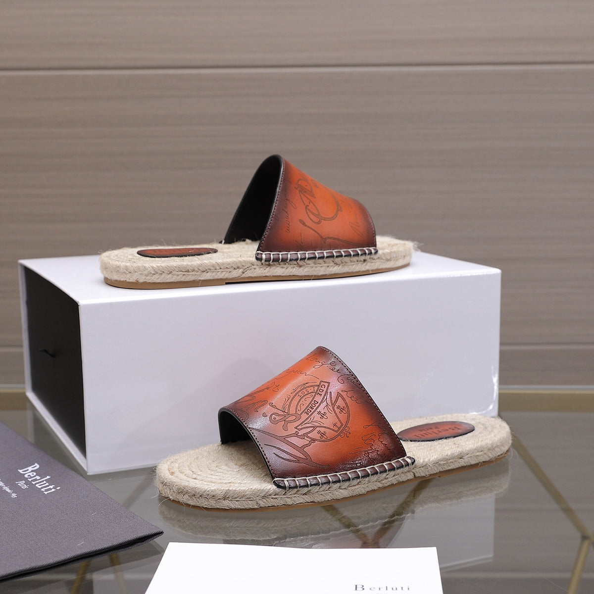 Berluti Men's Edge-Last Leather Casual Shoes