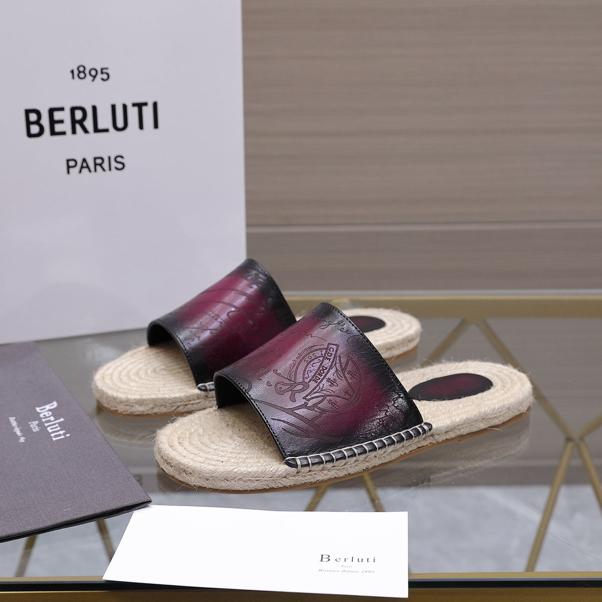 Berluti Men's Edge-Last Leather Casual Shoes