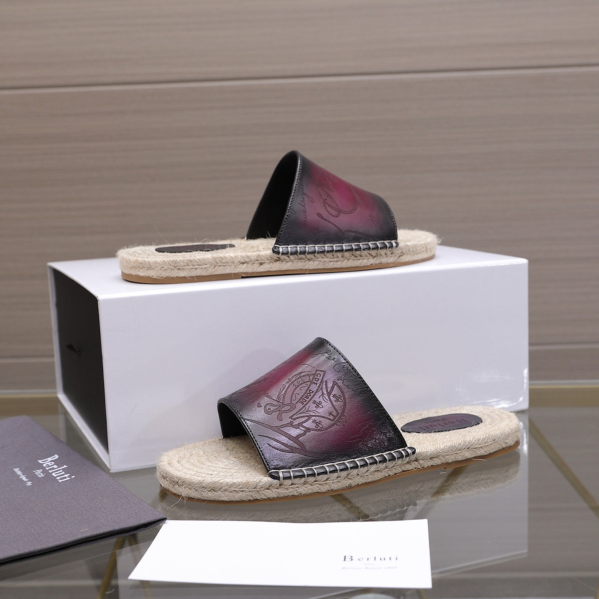 Berluti Men's Edge-Last Leather Casual Shoes
