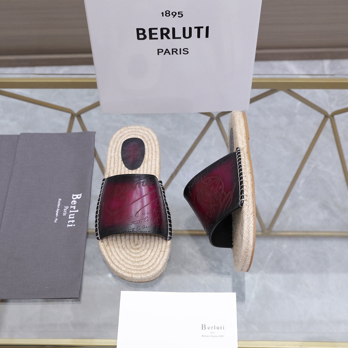Berluti Men's Edge-Last Leather Casual Shoes