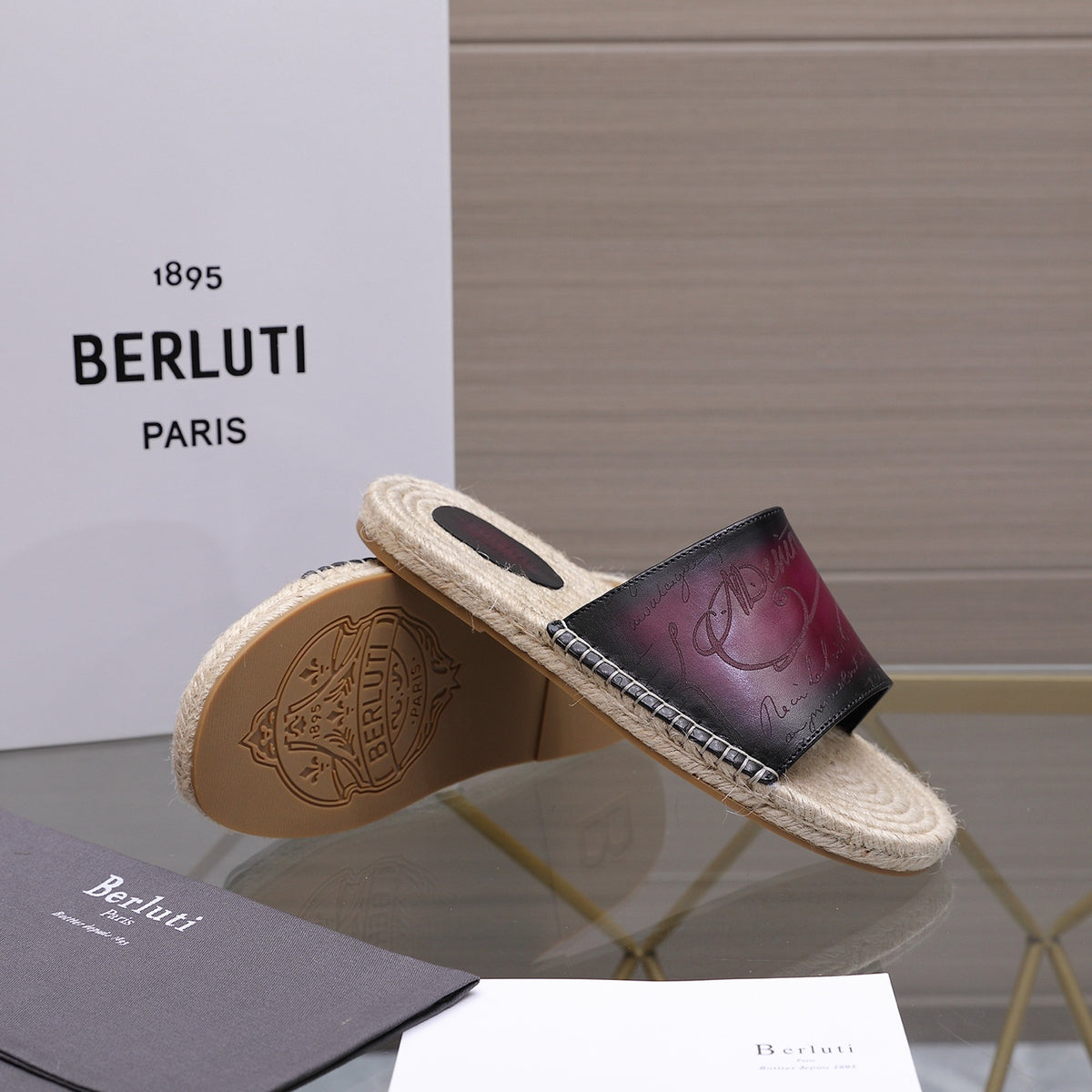 Berluti Men's Edge-Last Leather Casual Shoes
