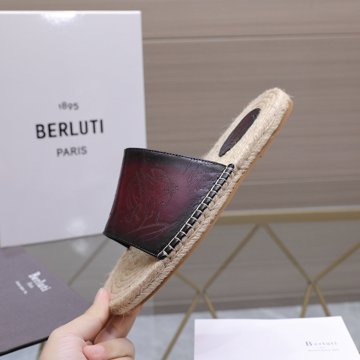 Berluti Men's Edge-Last Leather Casual Shoes