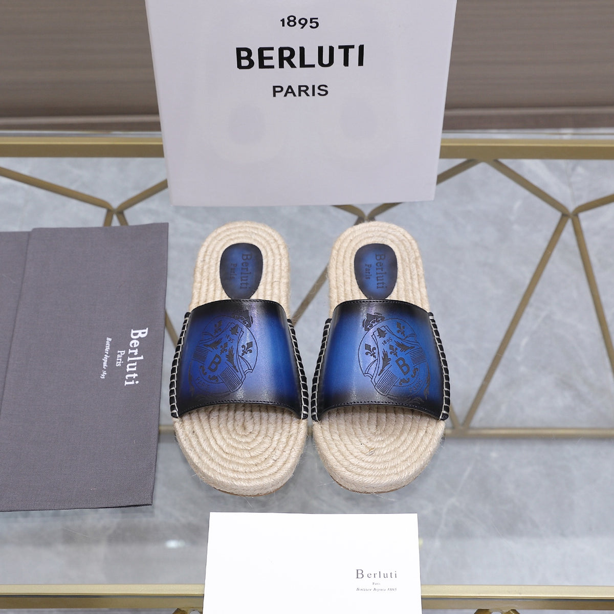 Berluti Men's Edge-Last Leather Casual Shoes