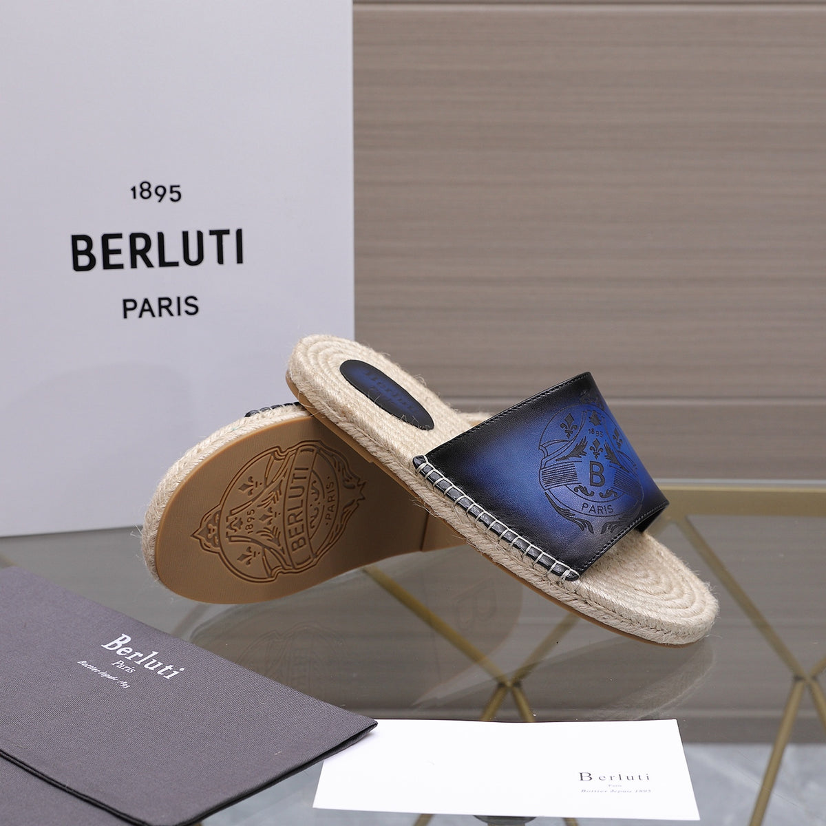 Berluti Men's Edge-Last Leather Casual Shoes
