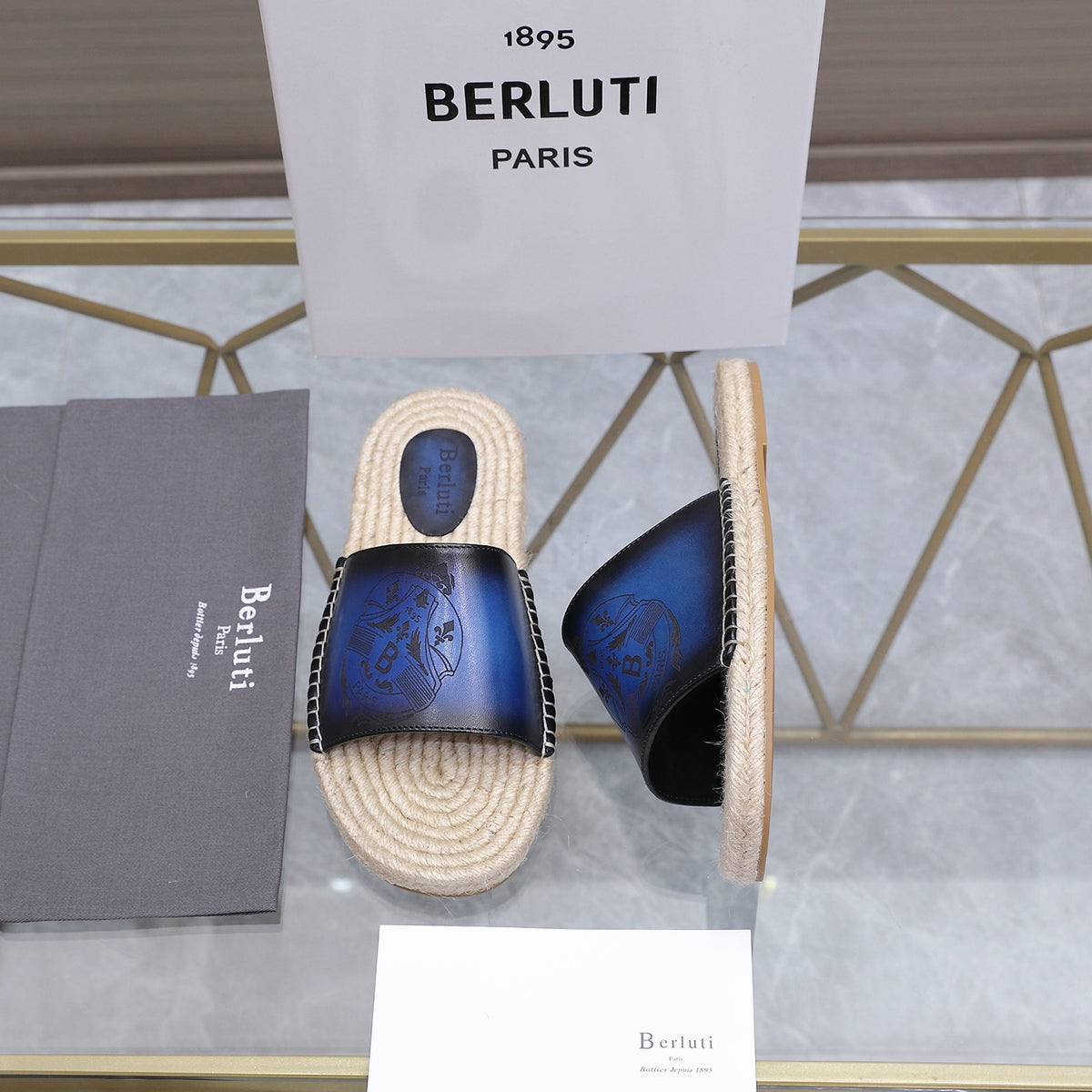 Berluti Men's Edge-Last Leather Casual Shoes