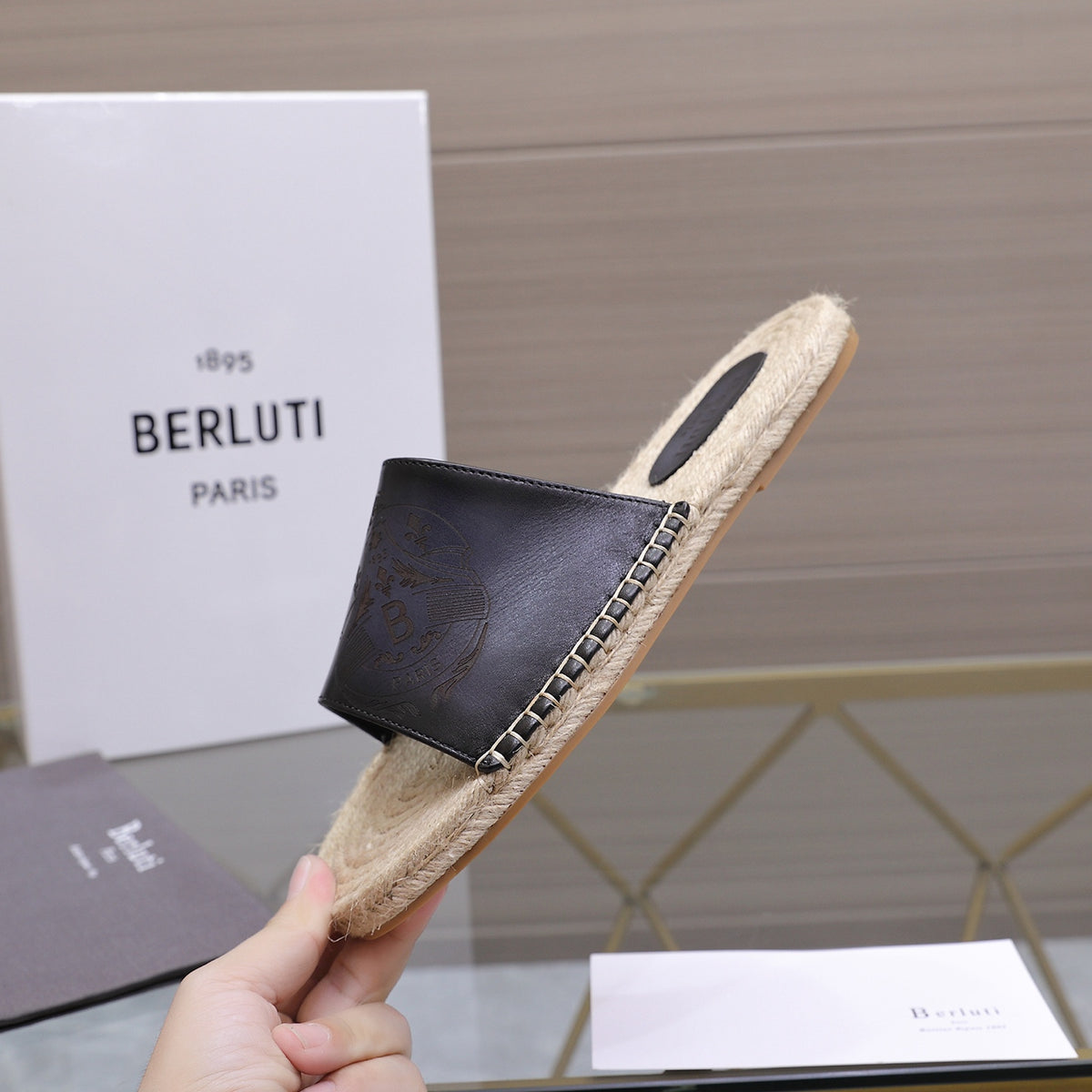 Berluti Men's Edge-Last Leather Casual Shoes