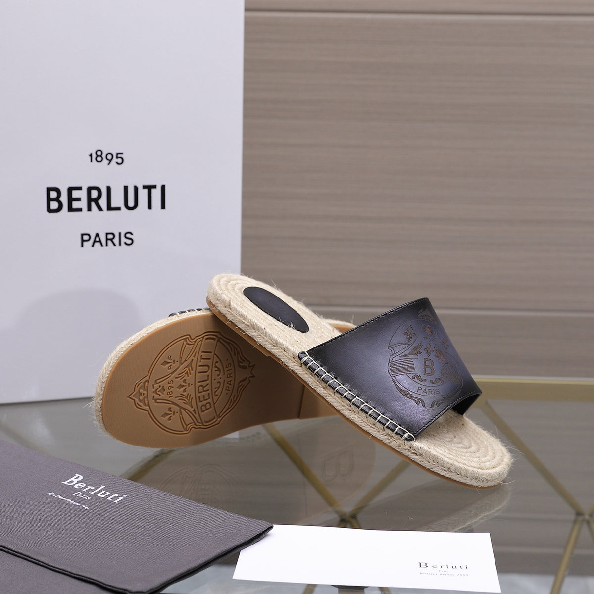 Berluti Men's Edge-Last Leather Casual Shoes