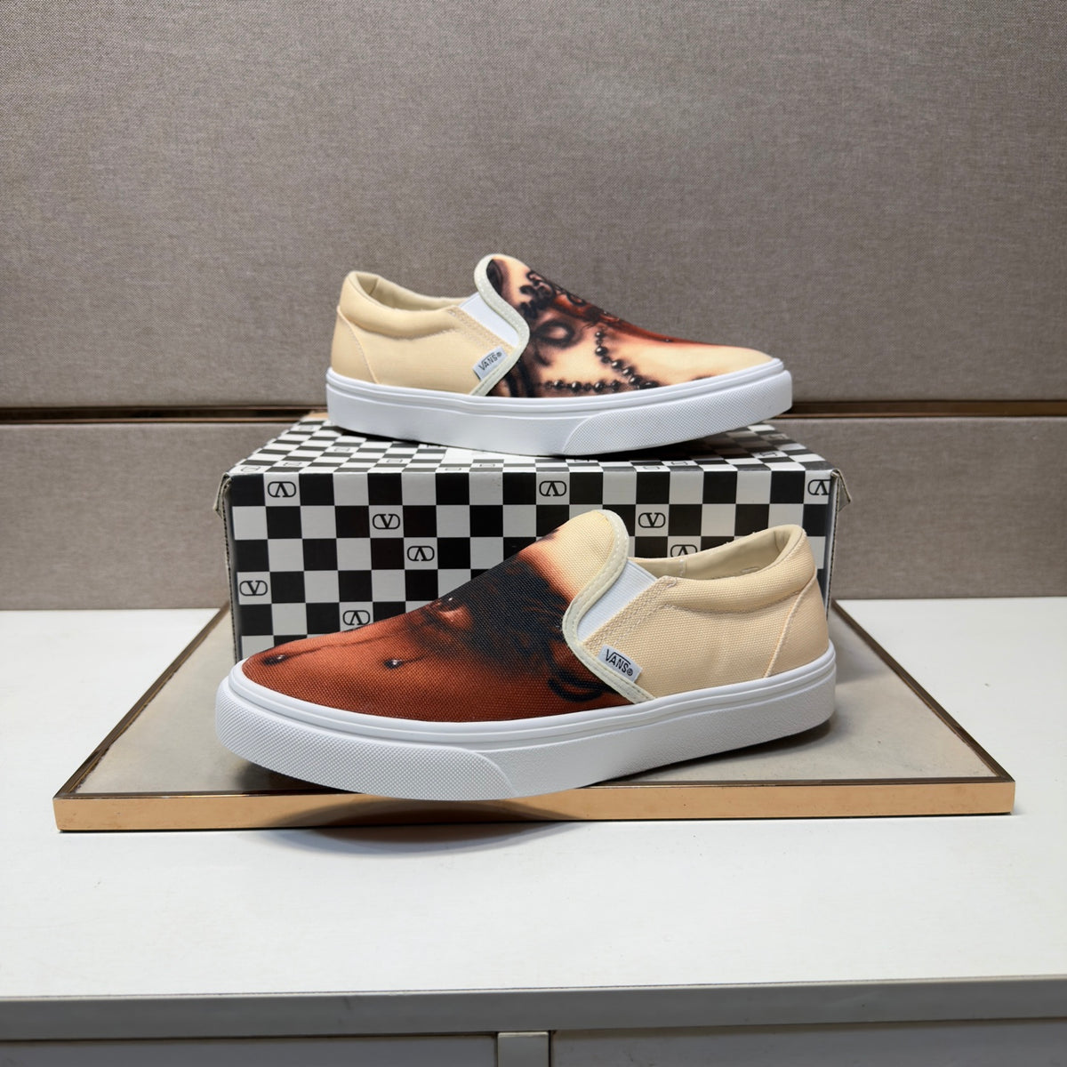Dolce & Gabbana DG Men's Multi-Material Casual Sneakers 3 Colors