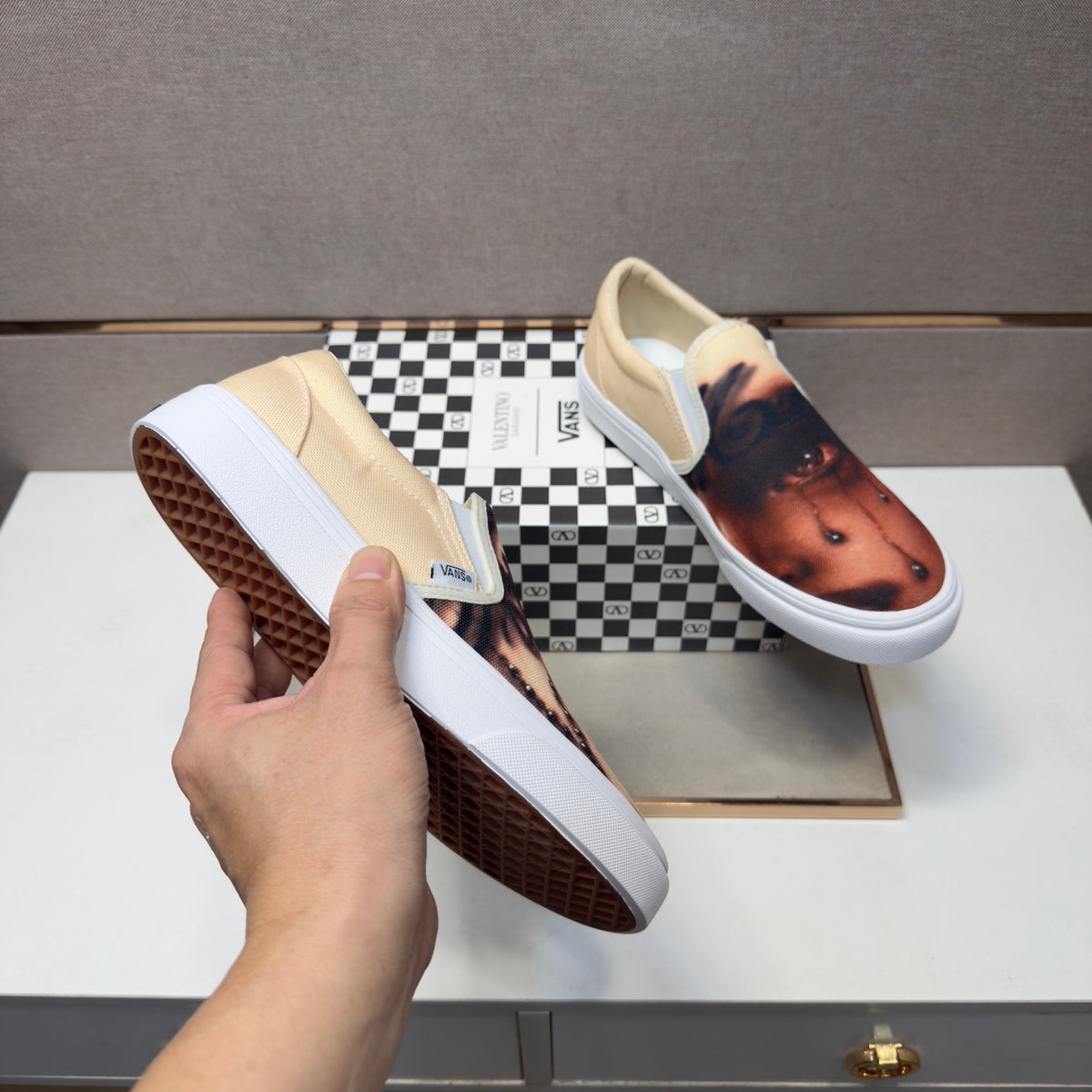 Dolce & Gabbana DG Men's Multi-Material Casual Sneakers 3 Colors