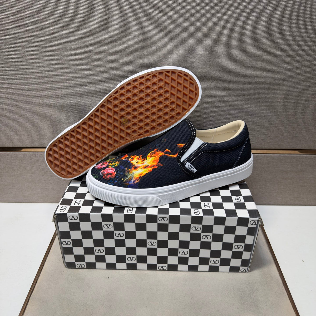 Dolce & Gabbana DG Men's Multi-Material Casual Sneakers 3 Colors