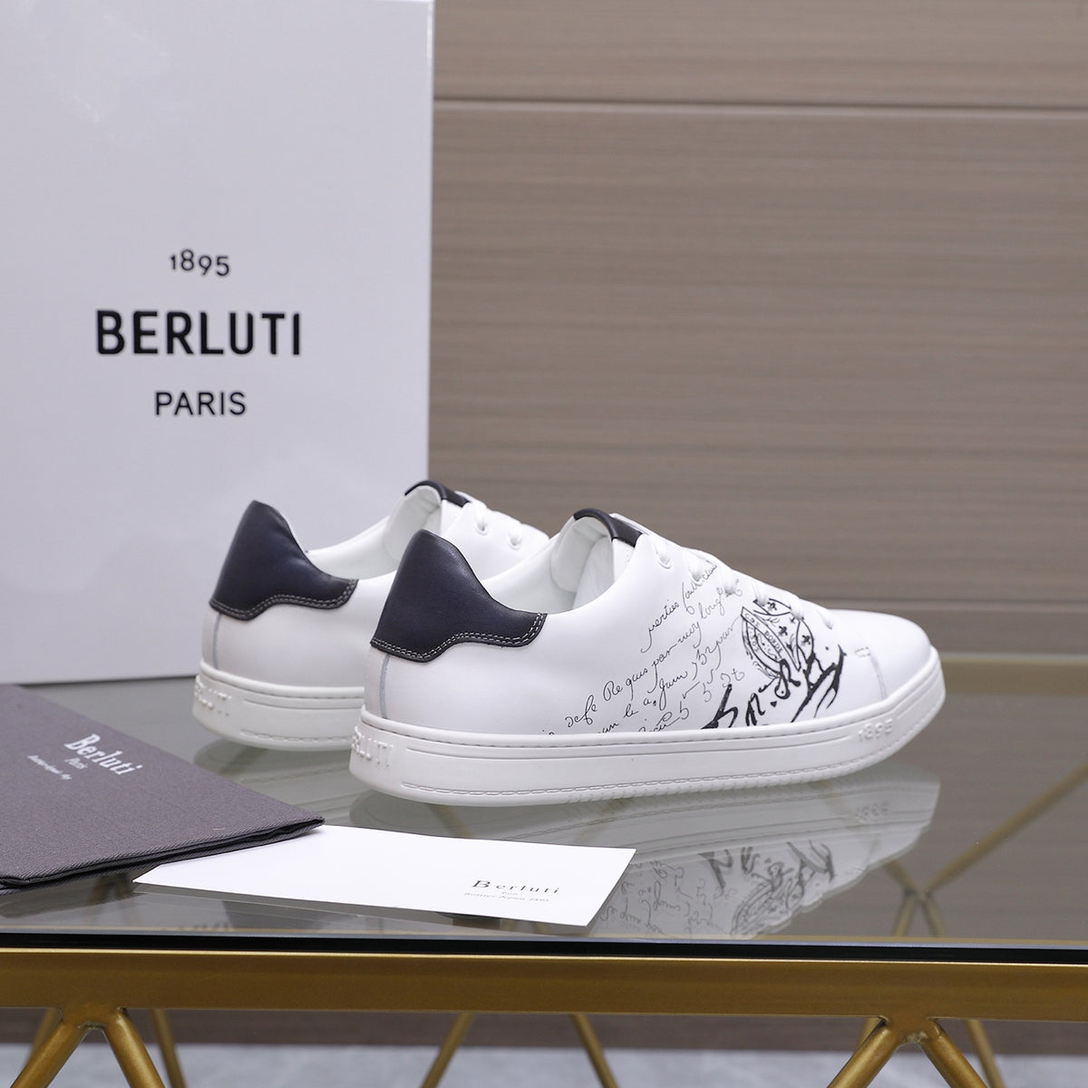 Berluti Men's Edge-Last Leather Casual Shoes