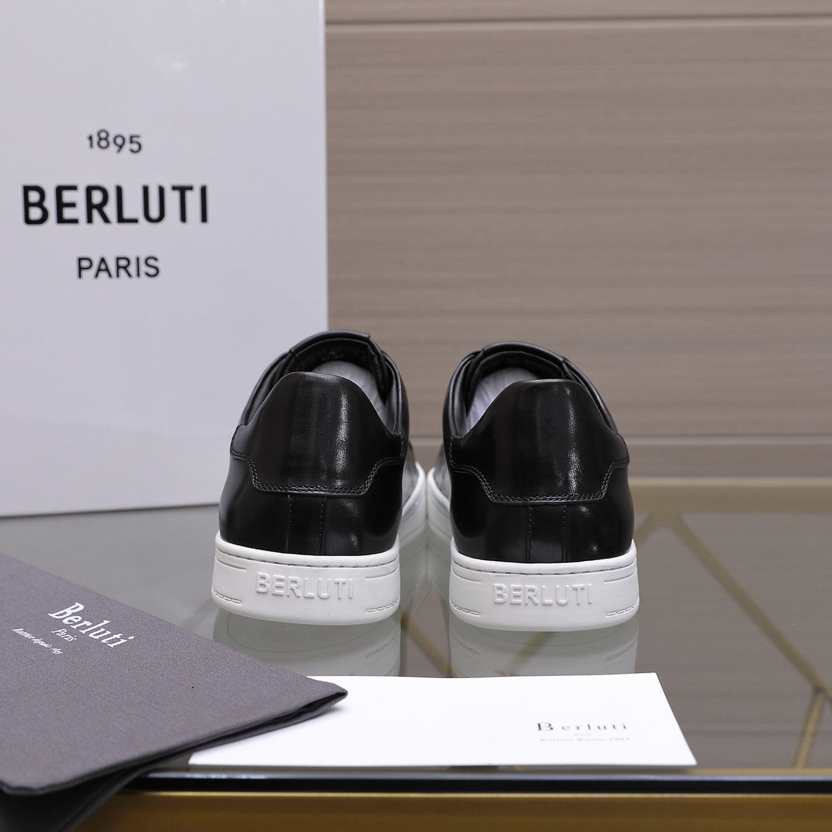 Berluti Men's Edge-Last Leather Casual Shoes