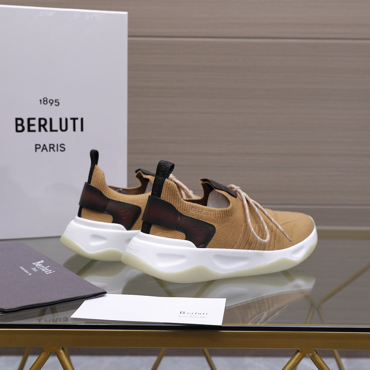 Berluti Men's Edge-Last Leather Casual Shoes