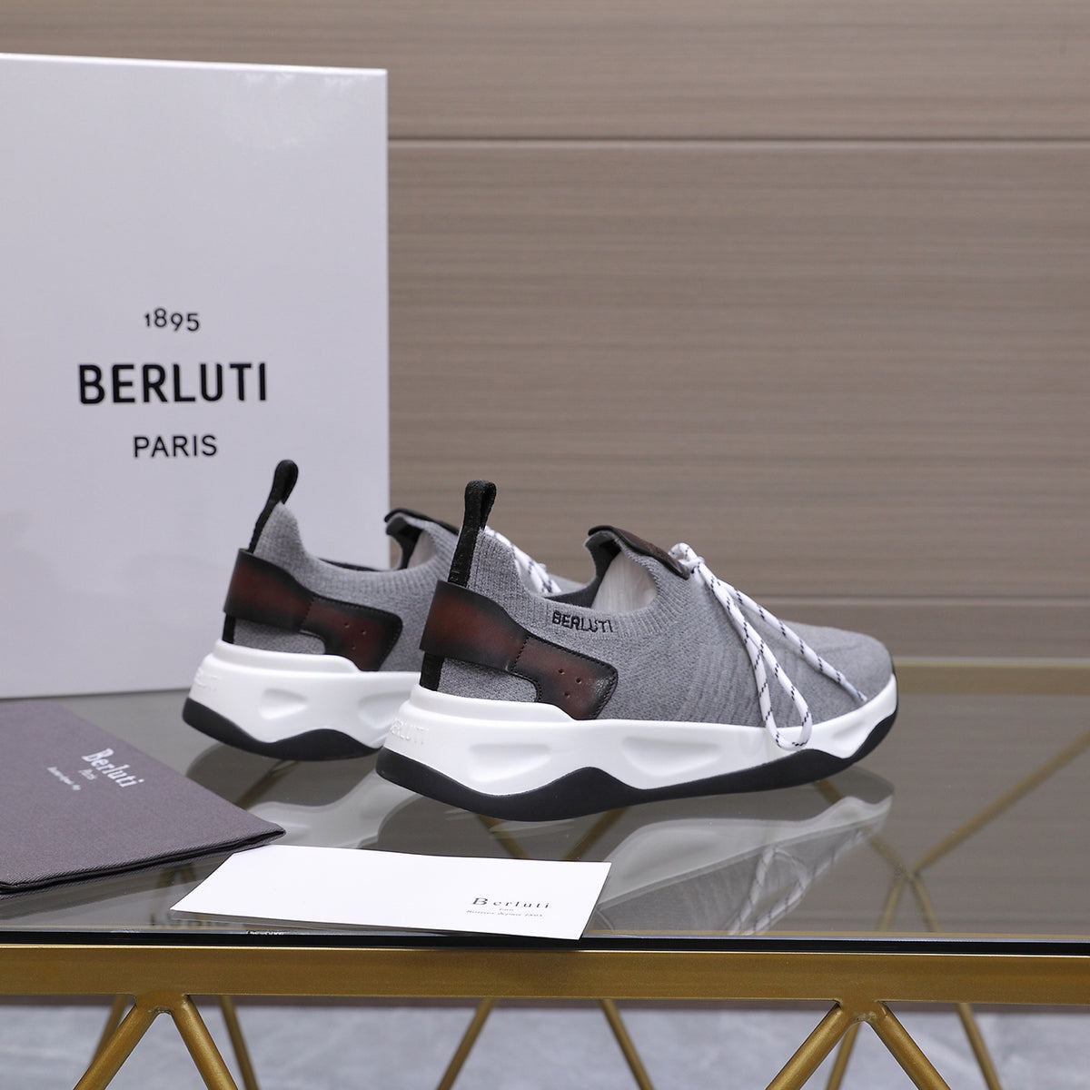 Berluti Men's Edge-Last Leather Casual Shoes